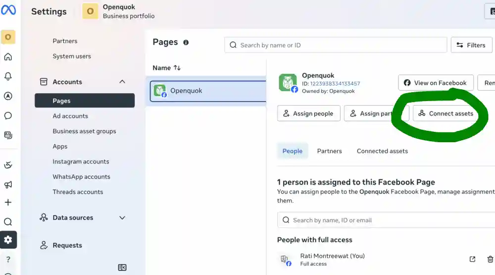 Link a Facebook Page and Instagram Account